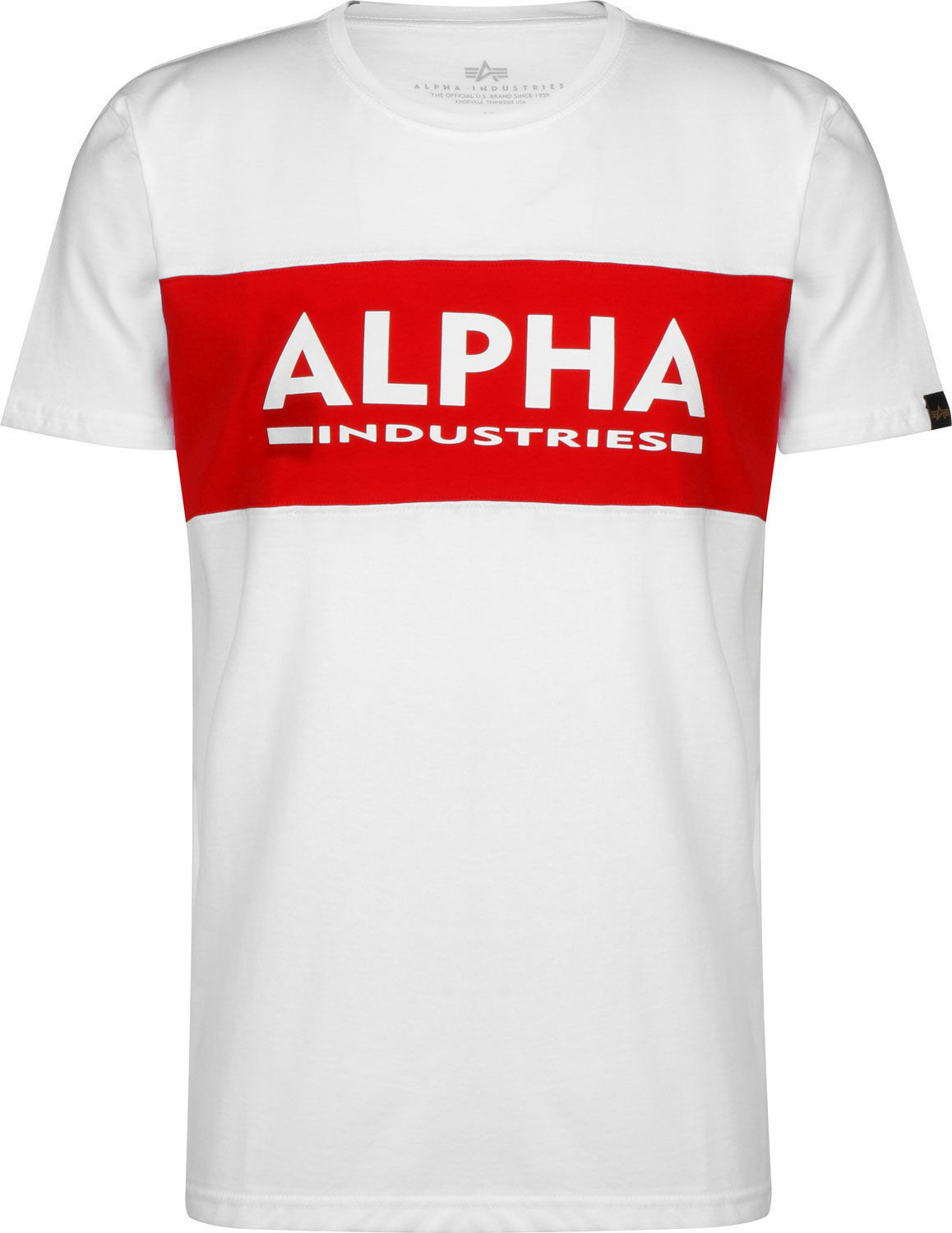 Alpha Industries Alpha Inlay T-Shirt (186505) white