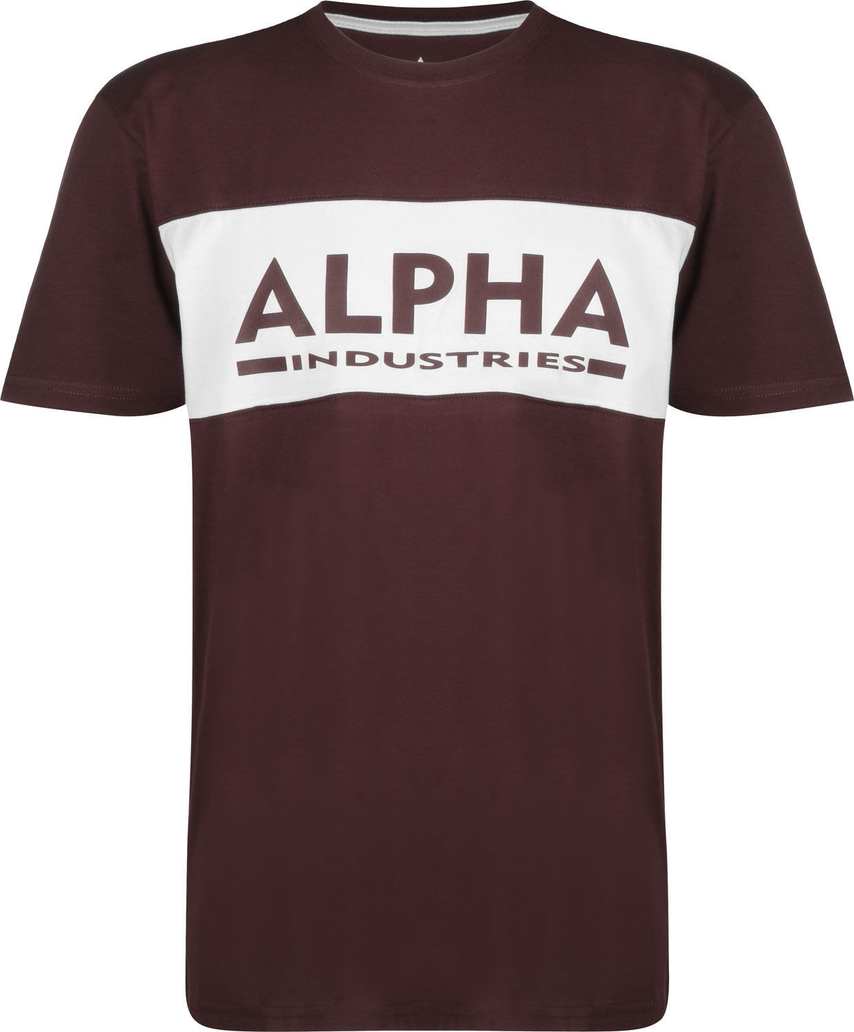 Alpha Industries Alpha Inlay T-Shirt (186505) mahogany