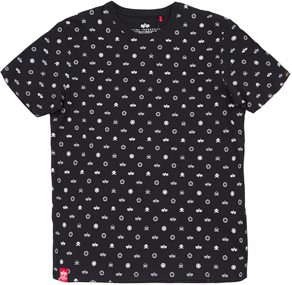 Alpha Industries Alpha Allover T-Shirt (196502) black