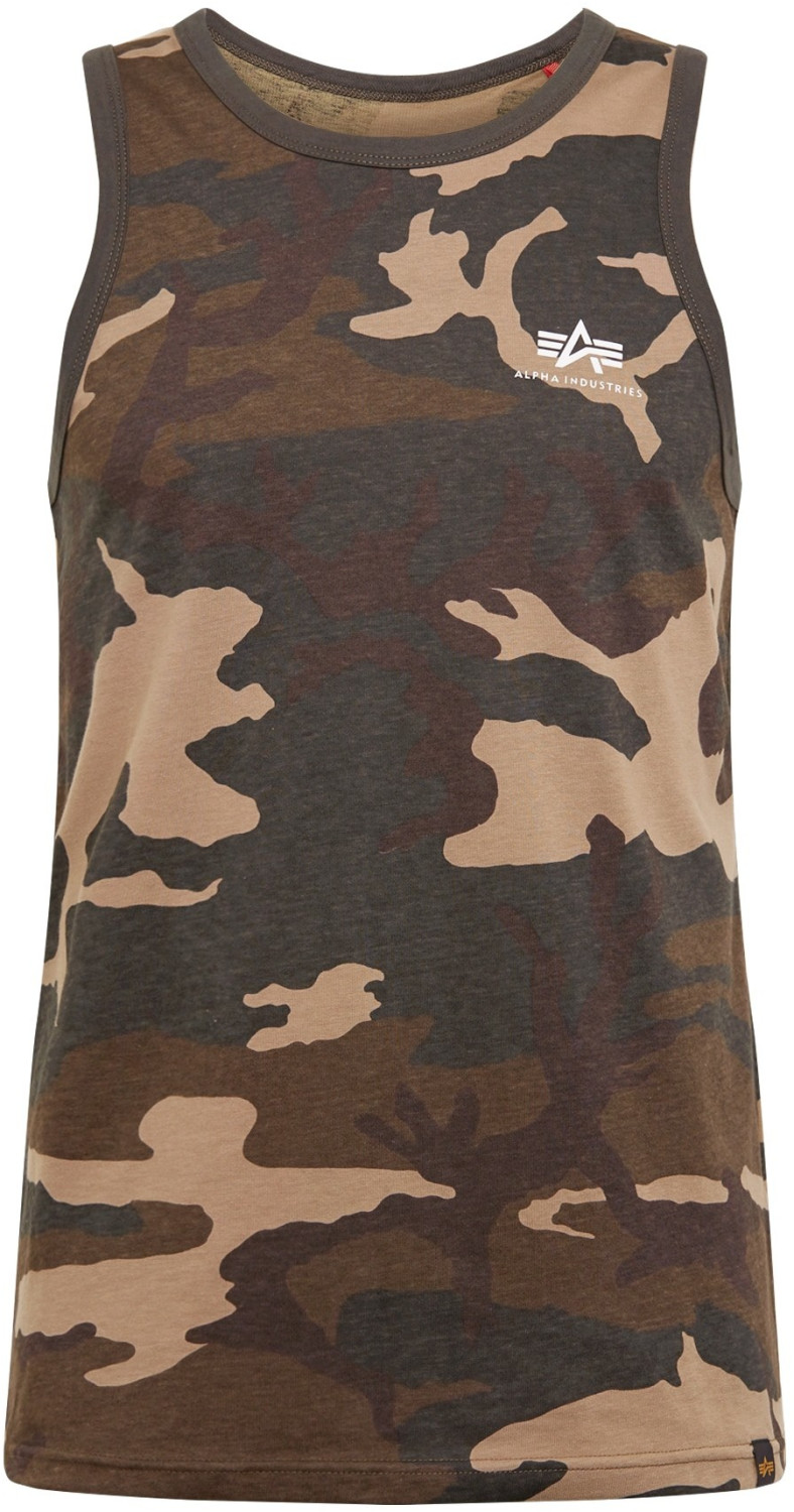 Alpha Industries Small Logo Tank Top (196541) camouflage
