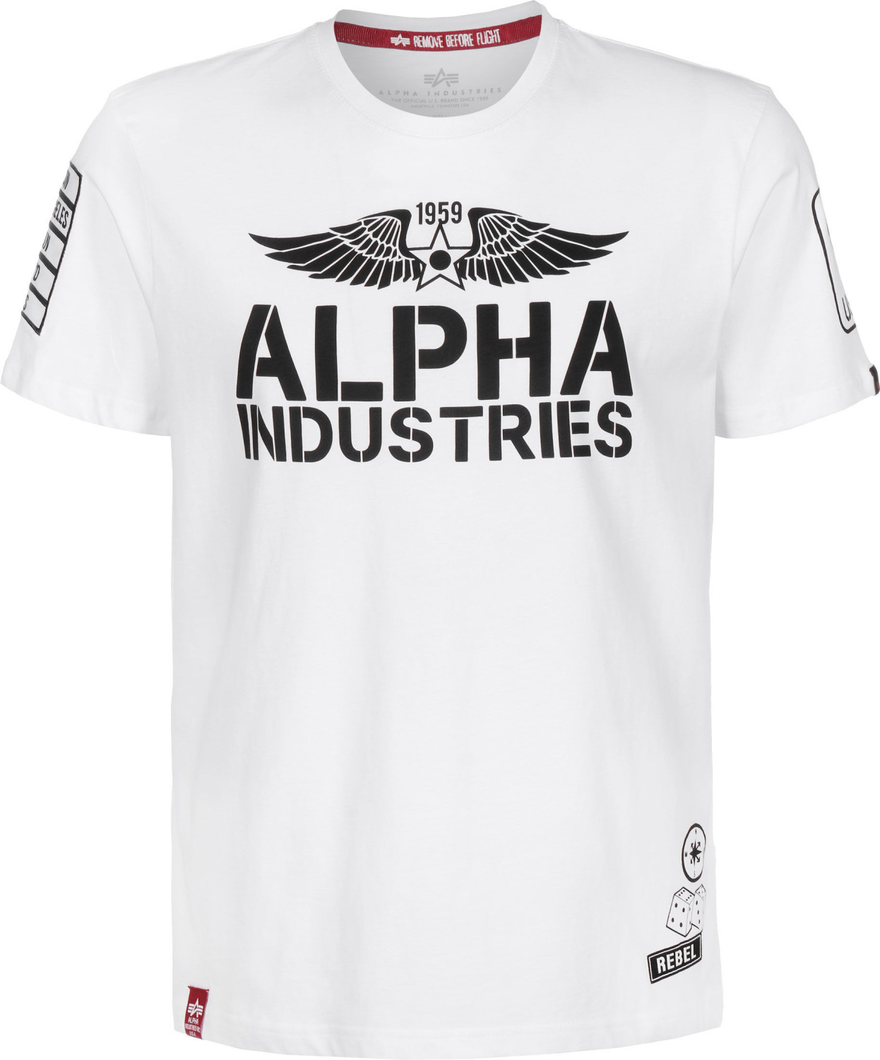 Alpha Industries Rebel T-Shirt (196518) white