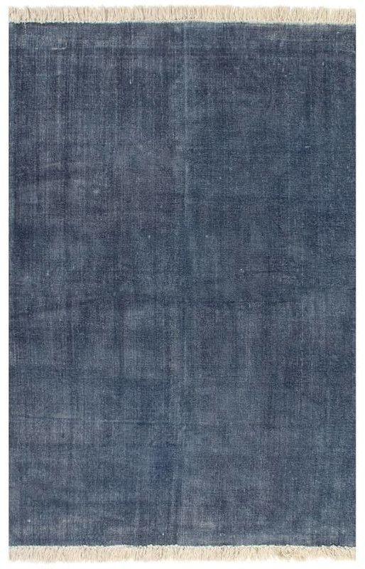 VidaXL Cotton blue Kilim 160 x 230 cm