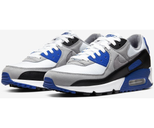 white grey and blue air max