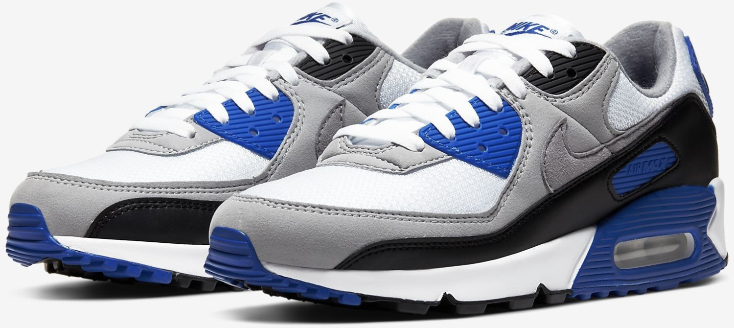 Buy Nike Air Max 90 hyper royal particle grey white from 129.99 Today Best Deals on idealo