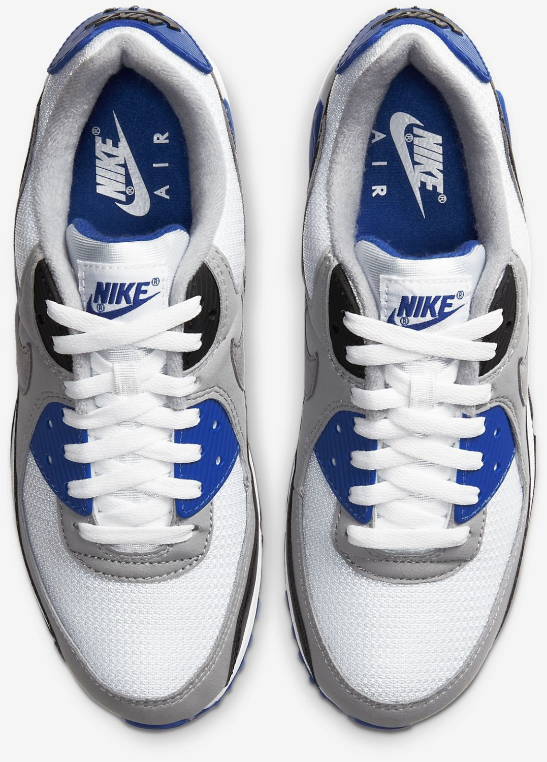 Buy Nike Air Max 90 hyper royal particle grey white from 129.99 Today Best Deals on idealo