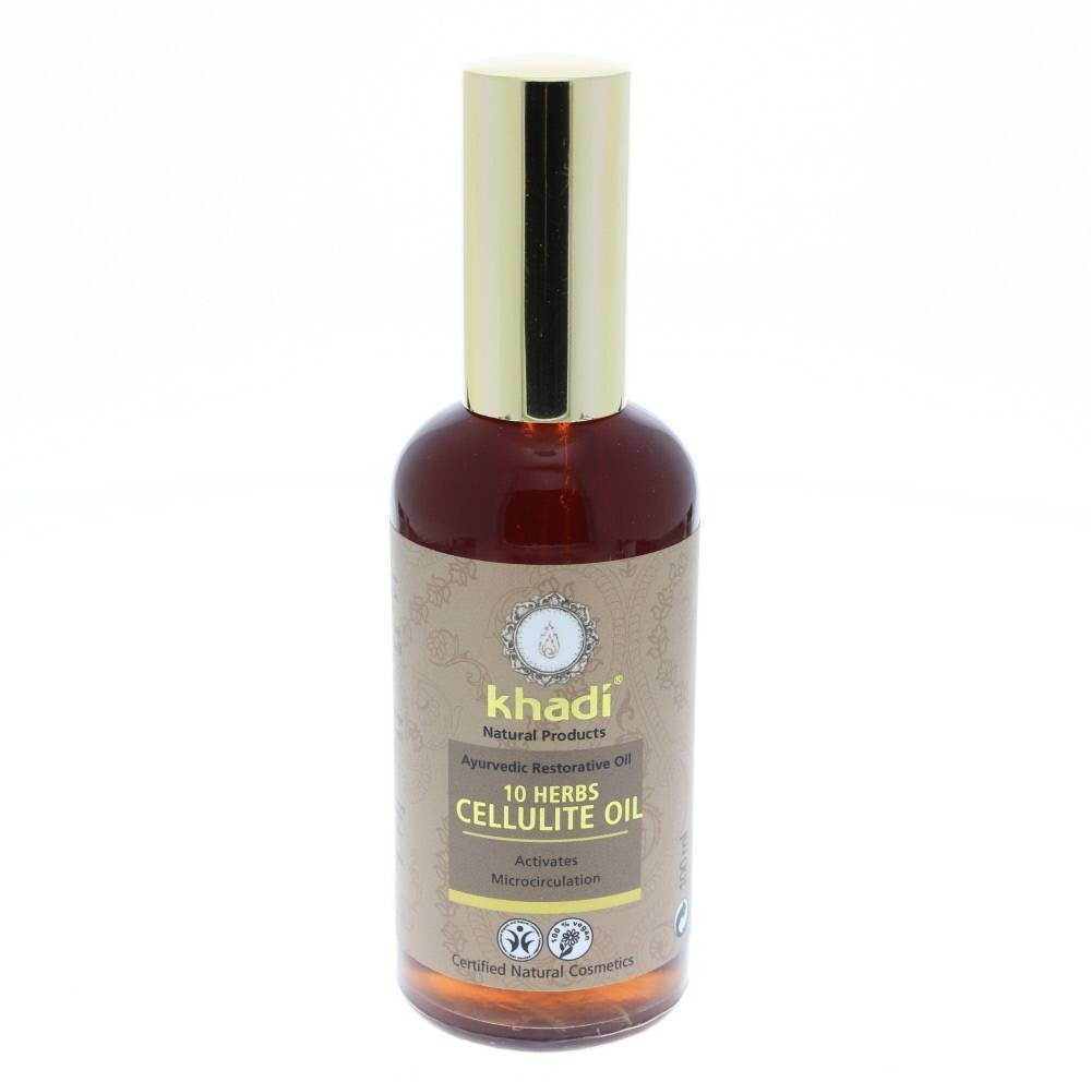 Khadi Cellulite massage oil 10 herbs (100ml)