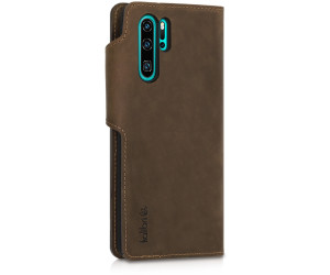 kalibri huawei p30 pro hulle leder handyhulle fur huawei p30 pro handy wallet case cover kompass vintage design braun ab 20 99 preisvergleich bei idealo de