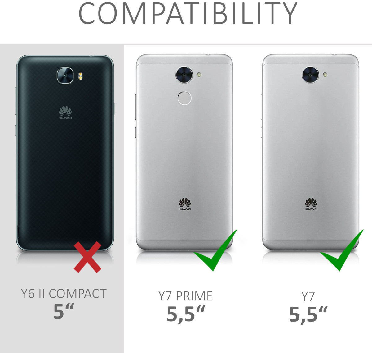 MOBESV Hülle Für Huawei Y7 2018 Handyhülle, Lederhülle Mit Kartenfach