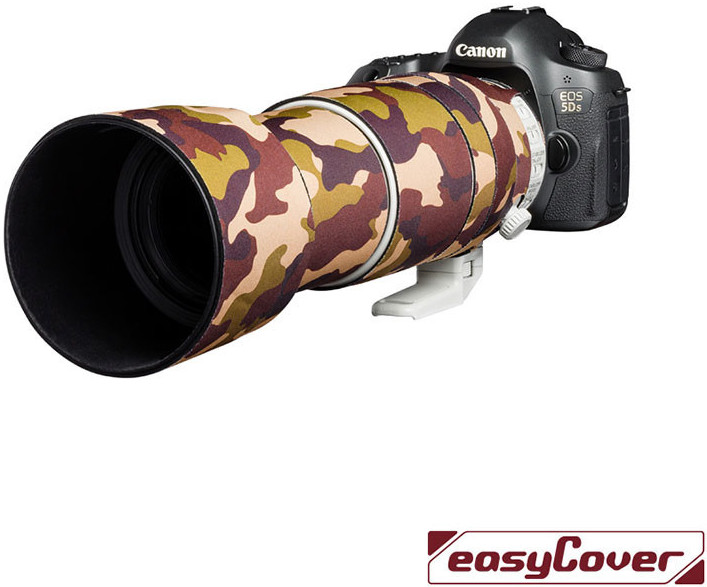 Discovered Easycover Lens Oak for Canon EF 100-400mm F4.5-5.6L IS II USM Brown Camouflage