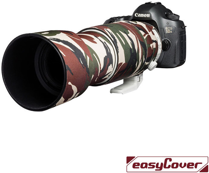 Discovered Easycover Lens Oak for Canon EF 100-400mm F4.5-5.6L IS II USM Green Camouflage
