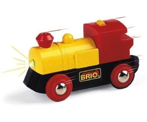 Chariot élévateur avec personnage bois Brio 33573. trains BRIO