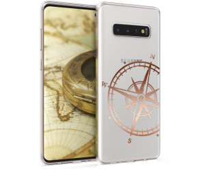 Kwmobile Samsung Galaxy S10 Plus Hulle Handyhulle Fur Samsung Galaxy S10 Plus Handy Case In Kompass Vintage Design Rosegold Transparent Ab 6 99 Preisvergleich Bei Idealo De