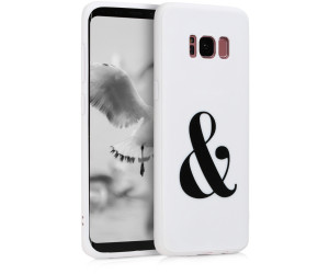 Kwmobile Samsung Galaxy S8 Hulle Handyhulle Fur Samsung Galaxy S8 Handy Case In Und Zeichen Design Schwarz Weiss Ab 5 99 Preisvergleich Bei Idealo De