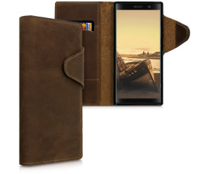 Kalibri Sony Xperia Xa2 Plus Hulle Leder Handyhulle Fur Sony Xperia Xa2 Plus Braun Handy Wallet Case Cover Ab 18 99 Preisvergleich Bei Idealo De