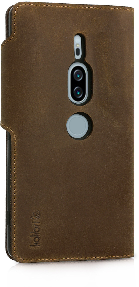 Suncase Book-Style Lederhülle Für Sony Xperia XZ2 – Mit Standfunktion, Kartenfach & Bruchfester Innenschale