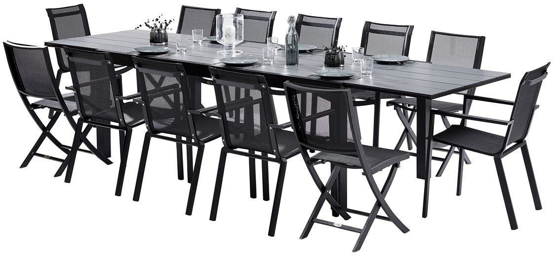 Wilsa Garden Ensemble HPL Star T8/12 + F8 + C4 noir