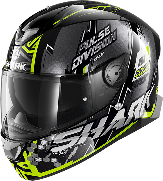 SHARK Skwal 2 Noxxys noir/jaune/argent
