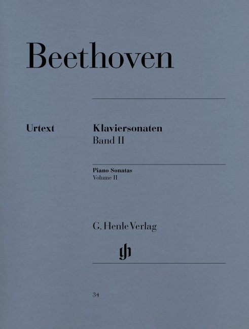 #Henle Verlag Ludwig van Beethoven Klaviersonaten, Band II#