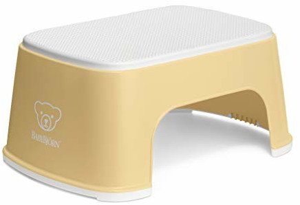 Babybjörn Step Stool pale yellow/white