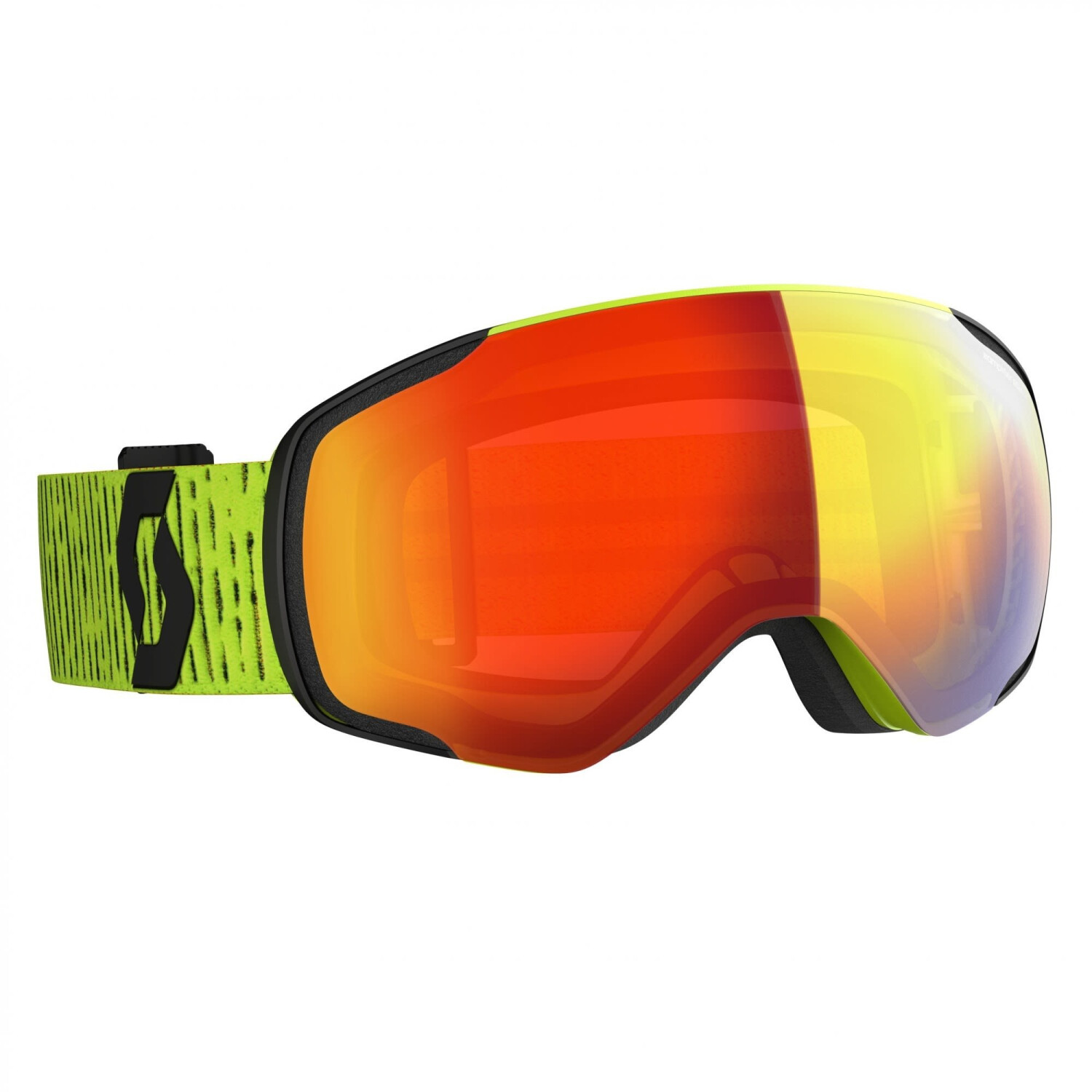 Scott Vapor yellow/amplifier red chrome