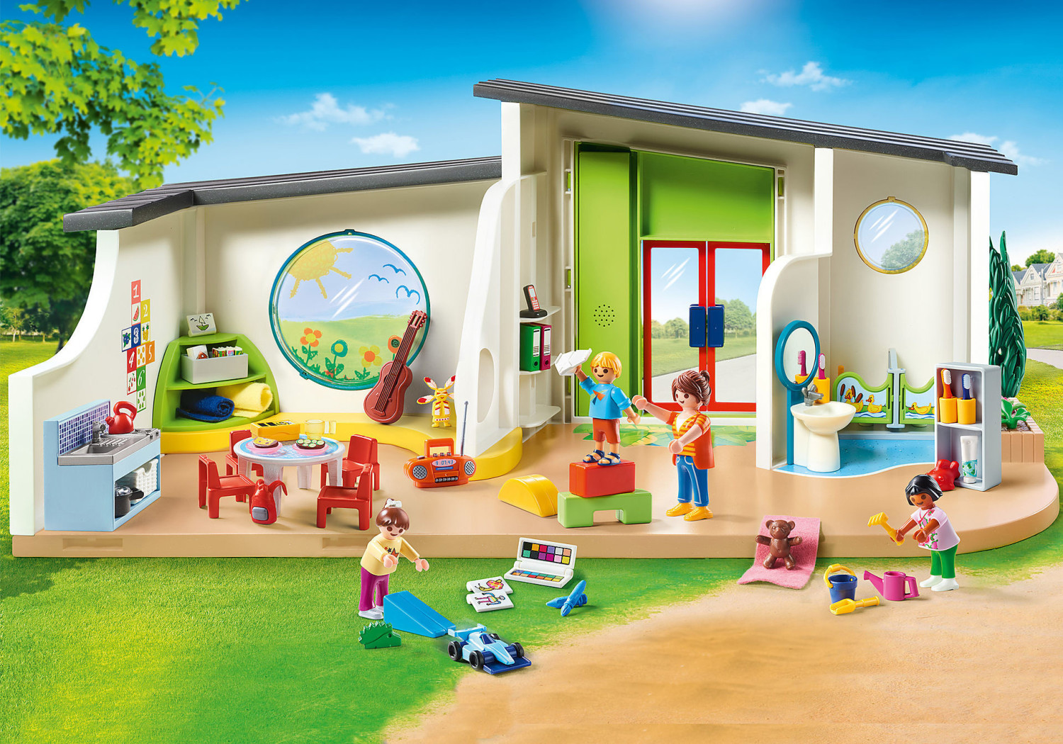 Playmobil City Life - KiTa "Regenbogen" (70280) ab € 85,28