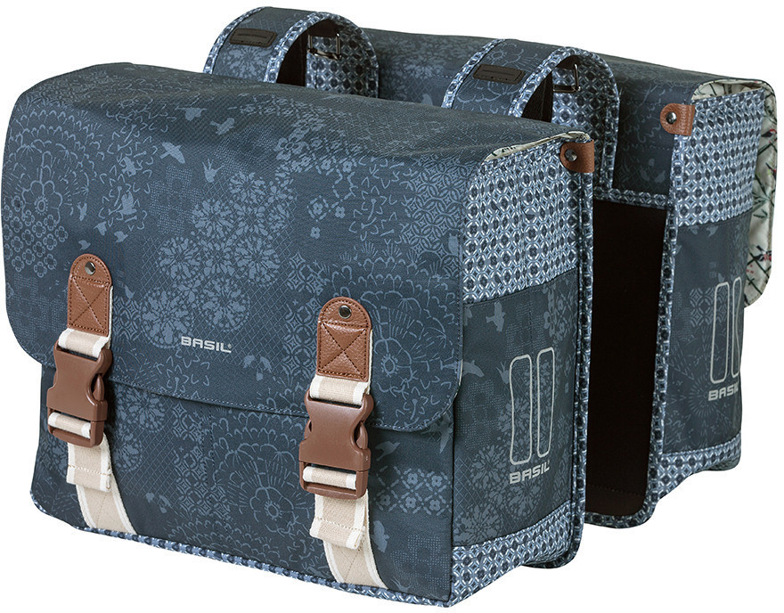 Basil Bohème Double Bag (indigo blue)