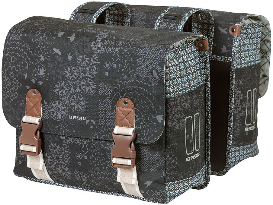 Basil Bohème Double Bag (charcoal) (2020)