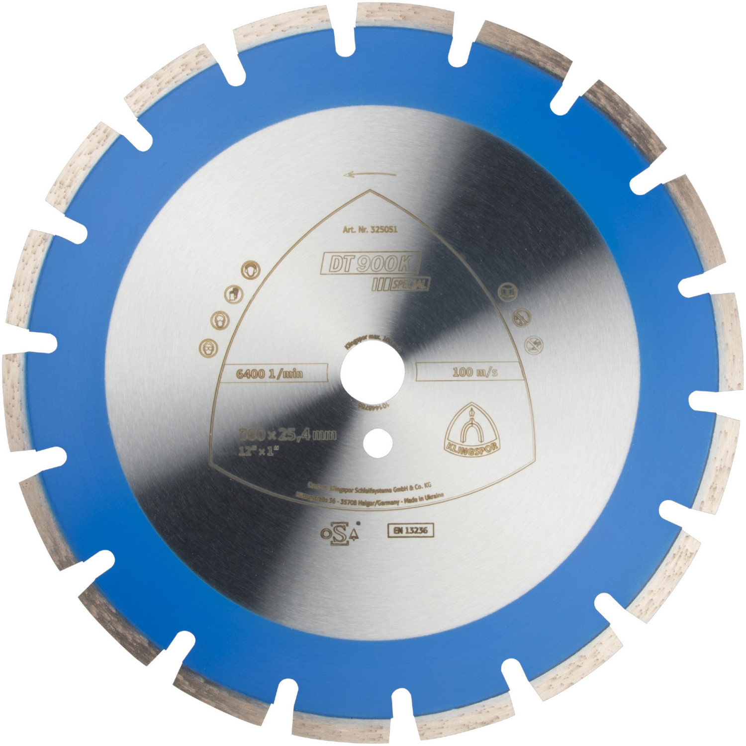 Klingspor DT 900 K 350 x 3 x 30 mm (325097)