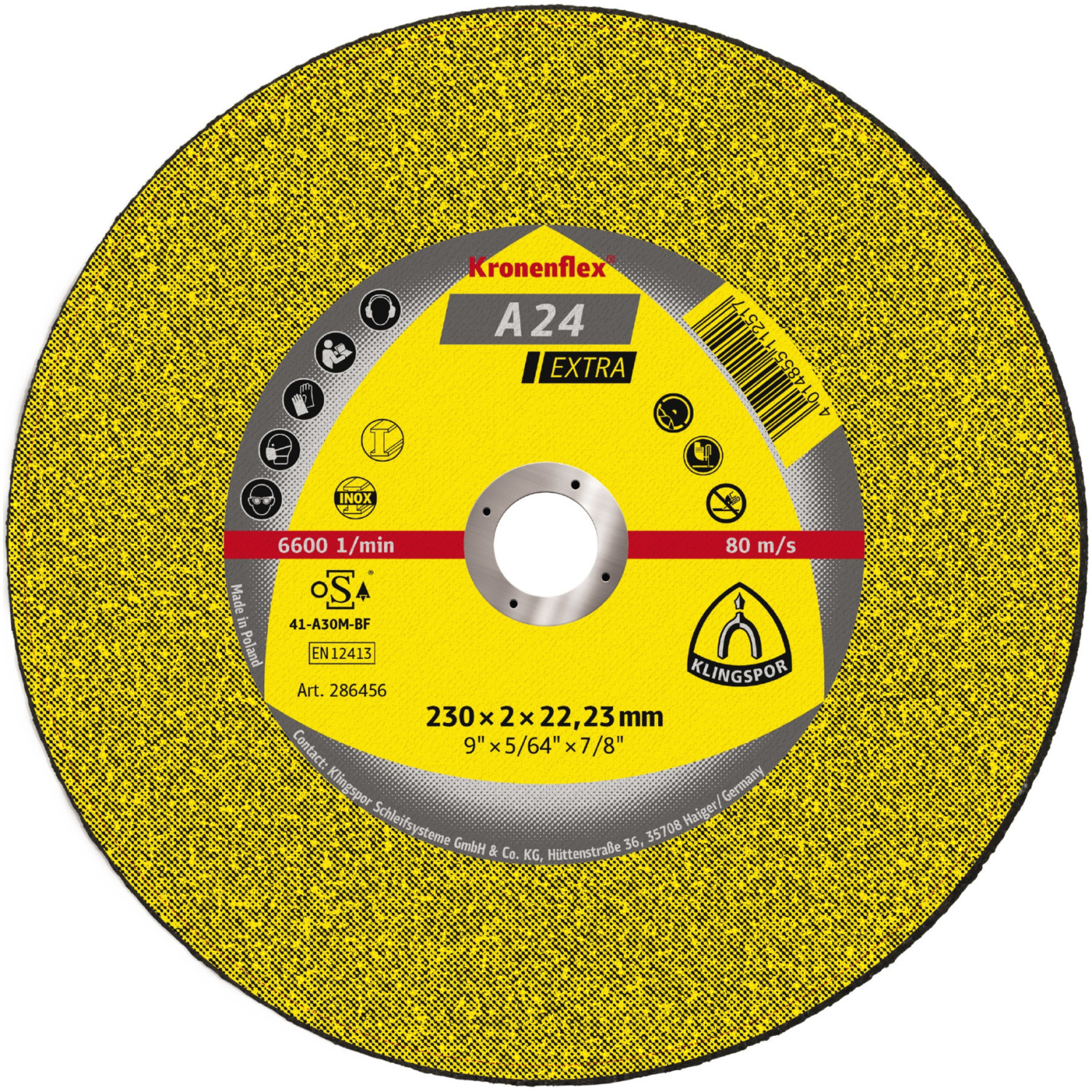 Klingspor A 24 E 100 x 2,5 x 16 mm (188998)