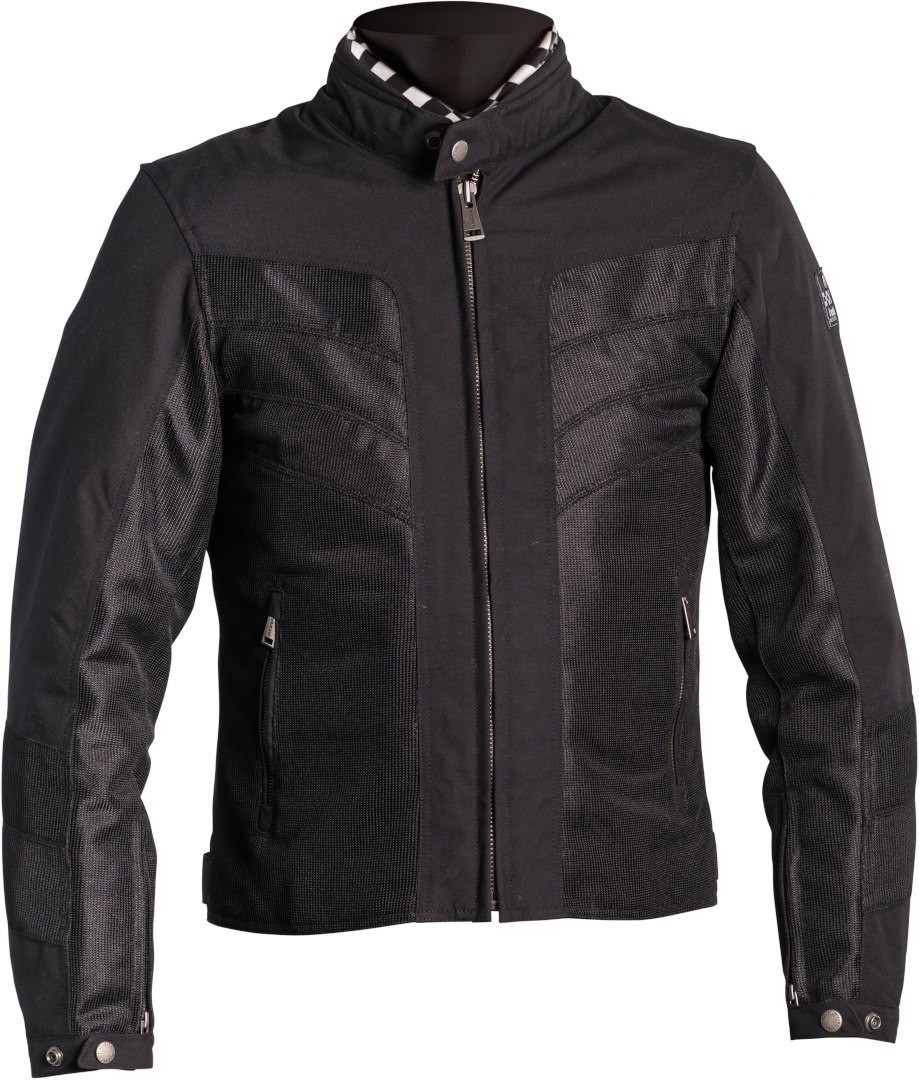 Helston's Blouson River Mesh noir