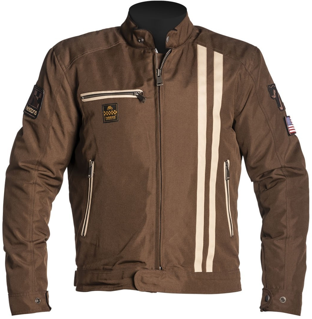 Helston's Blouson Cobra Snake marron/beige
