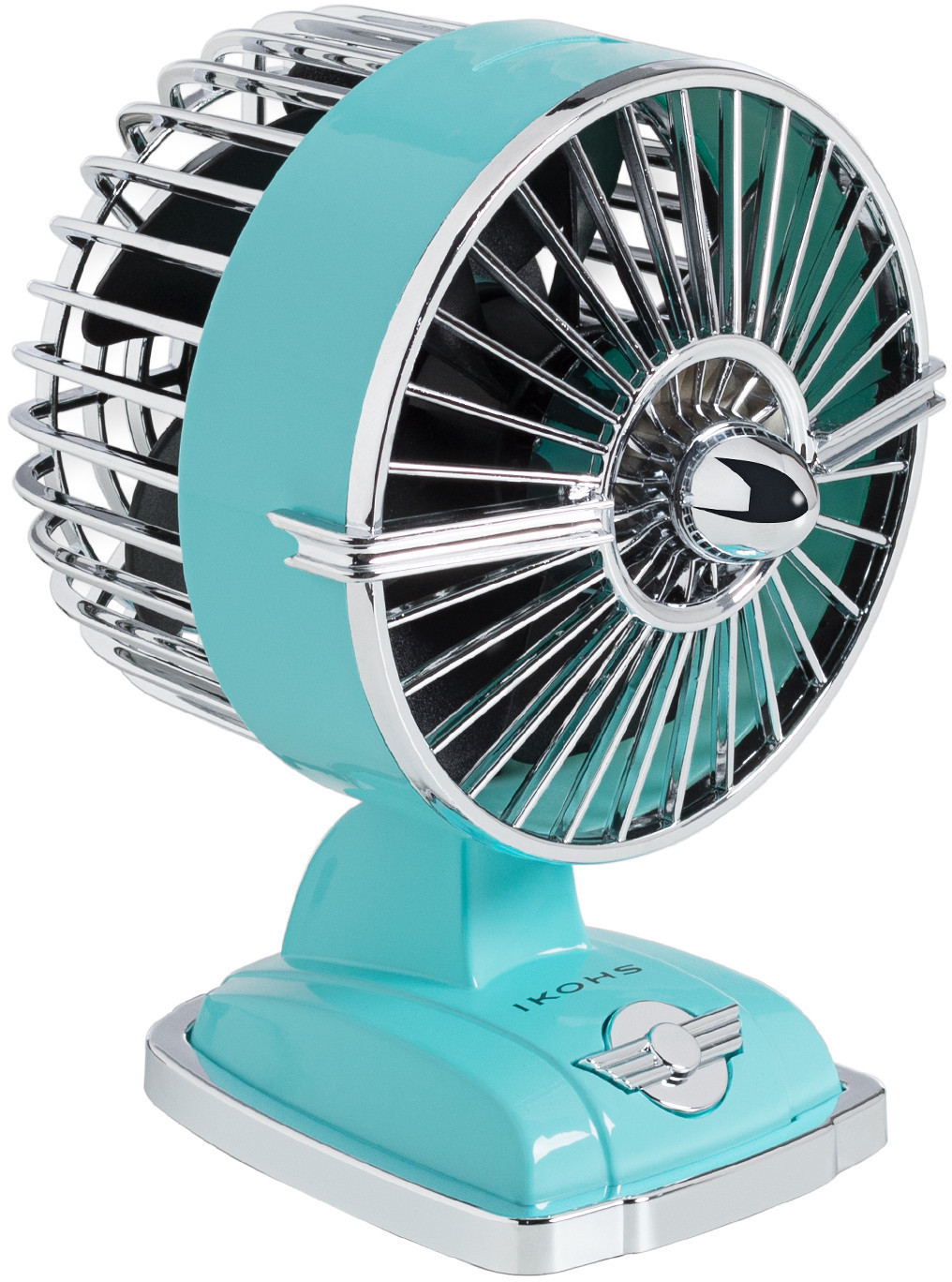 Ikohs Retro Jet Fan Mini cyan