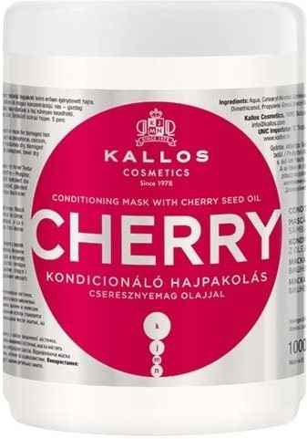 Photos - Hair Product Kallos Cherry Mask  (1000 ml)