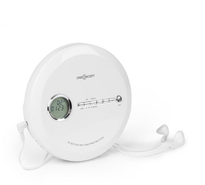 OneConcept CDC 100 BT blanc