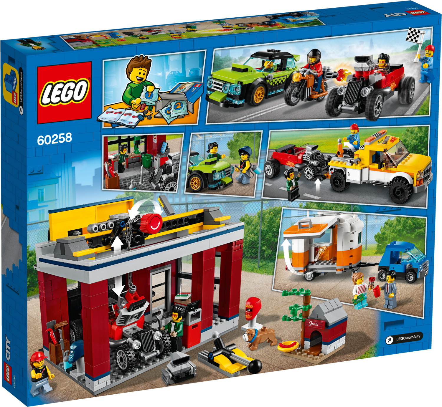 Lego city hotsell atelier de tuning