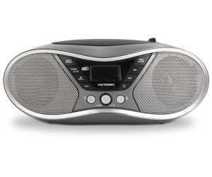 Metronic 477402 - Lecteur CD MP3 Soft Grey avec port USB - Nuances de gris  - Radio & radio réveil - LDLC