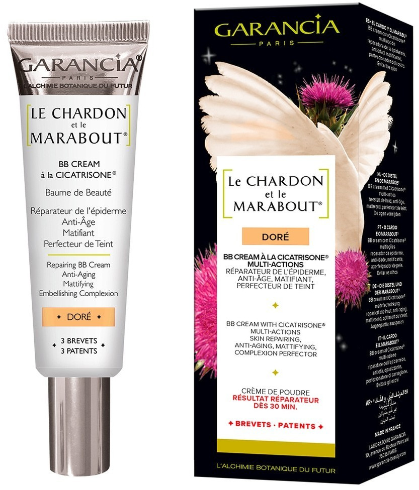 Garancia Le Chardon et le Marabout BB Cream réparatrice teinte dorée (30 ml)