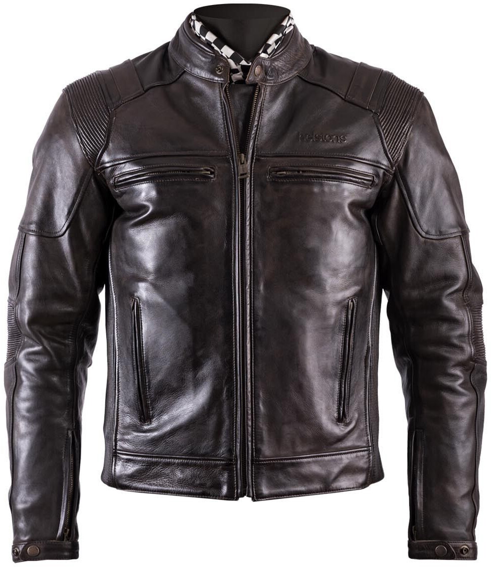 Helston's Blouson Trust marron