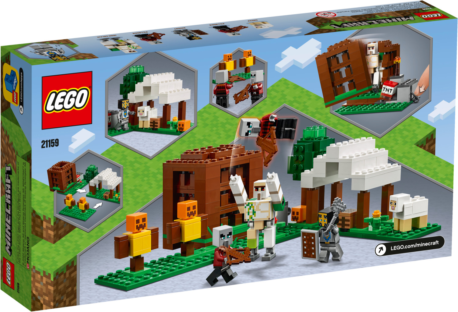 Lego clearance minecraft pillager