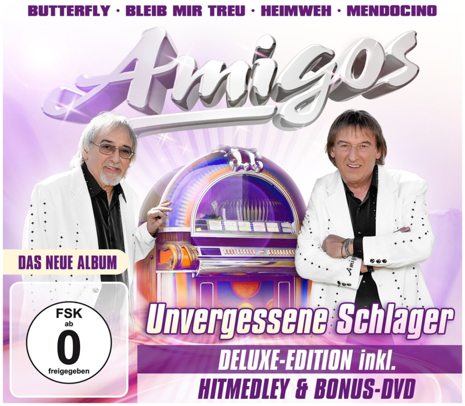 Die Amigos - Unvergessene Schlager (Deluxe) (CD + DVD)