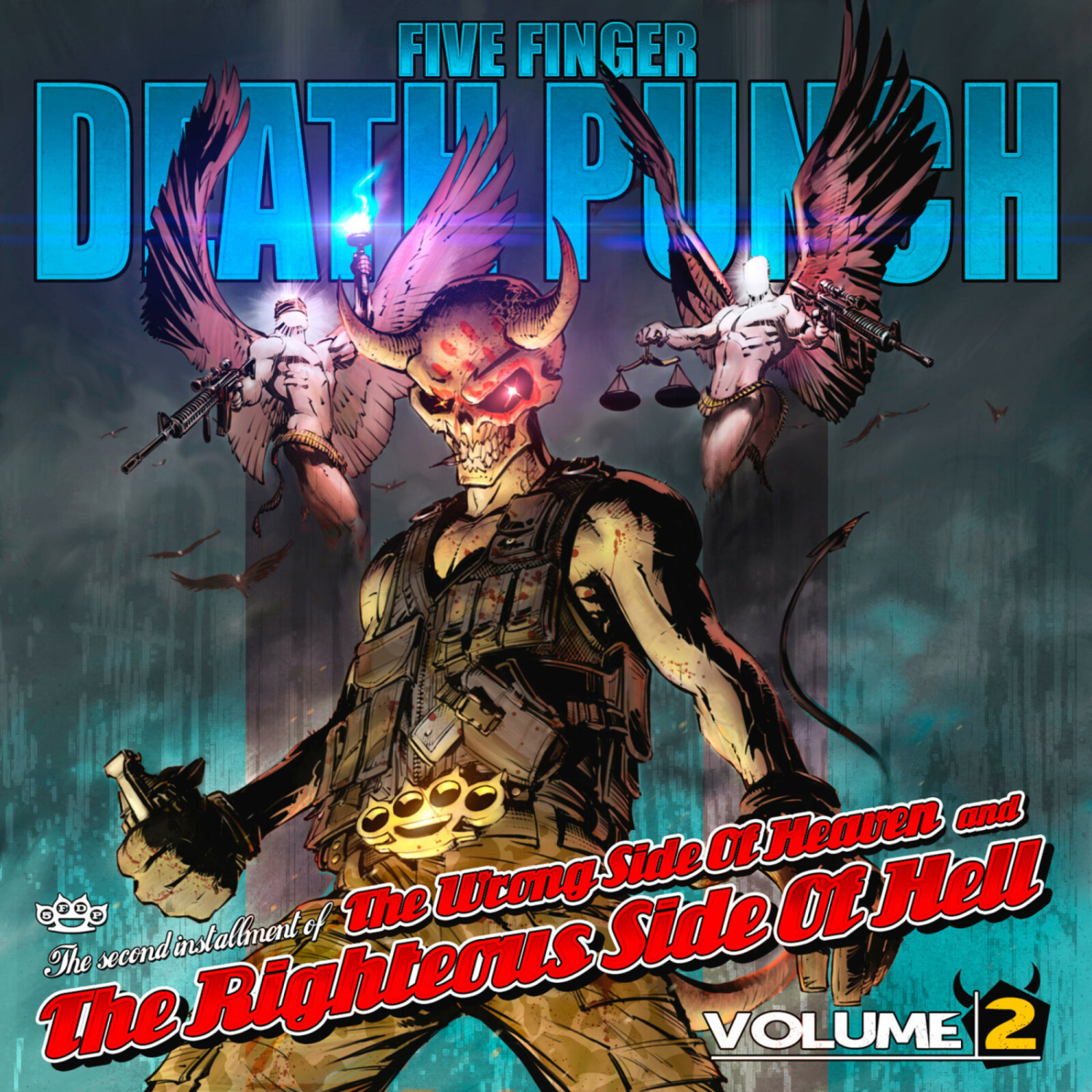 Five Finger Death Punch - Wrong Side of Heaven and the Righteous Side of Hell (CD)