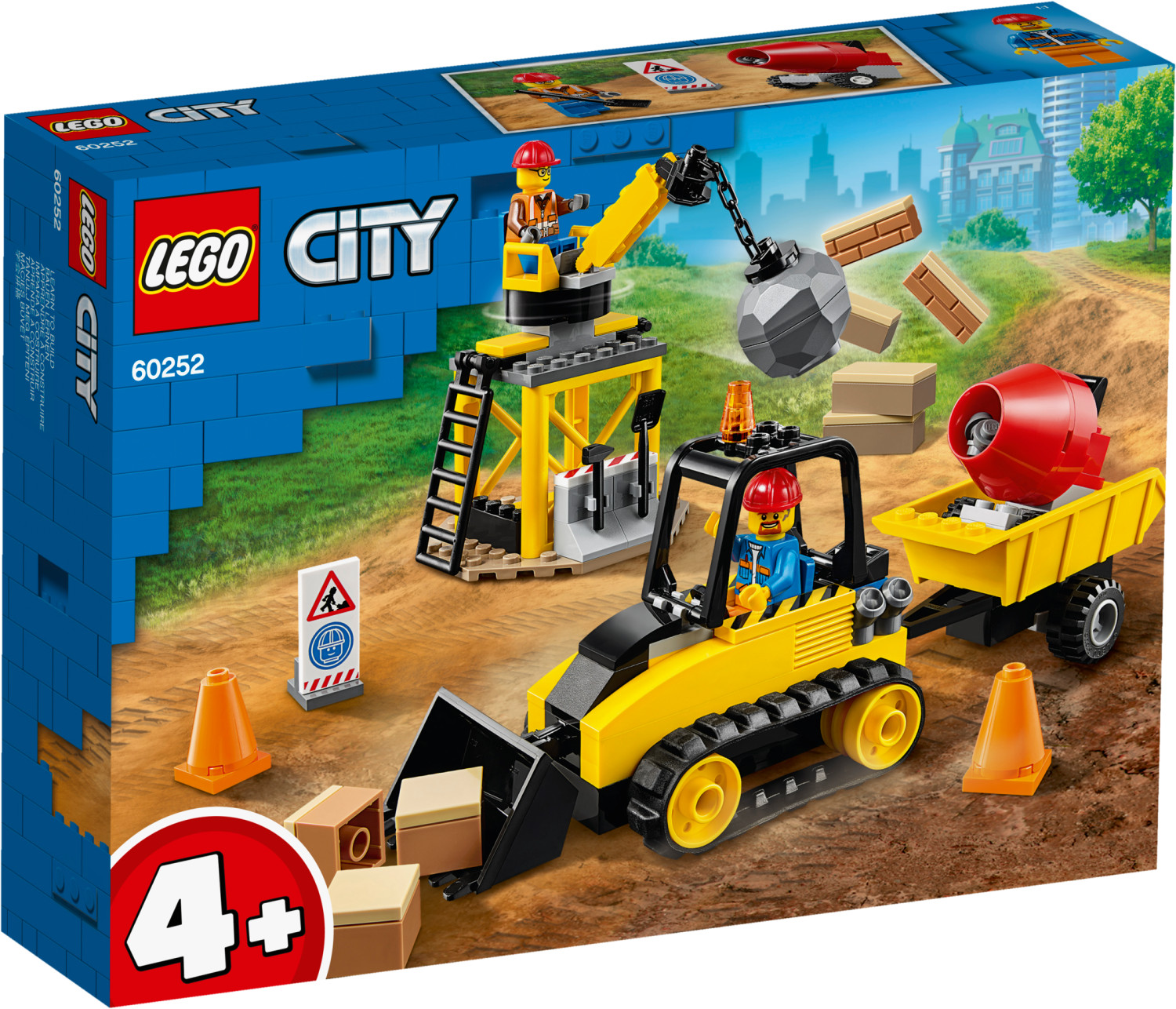 LEGO City - Bagger auf der Baustelle (60252) ab 50,90 €