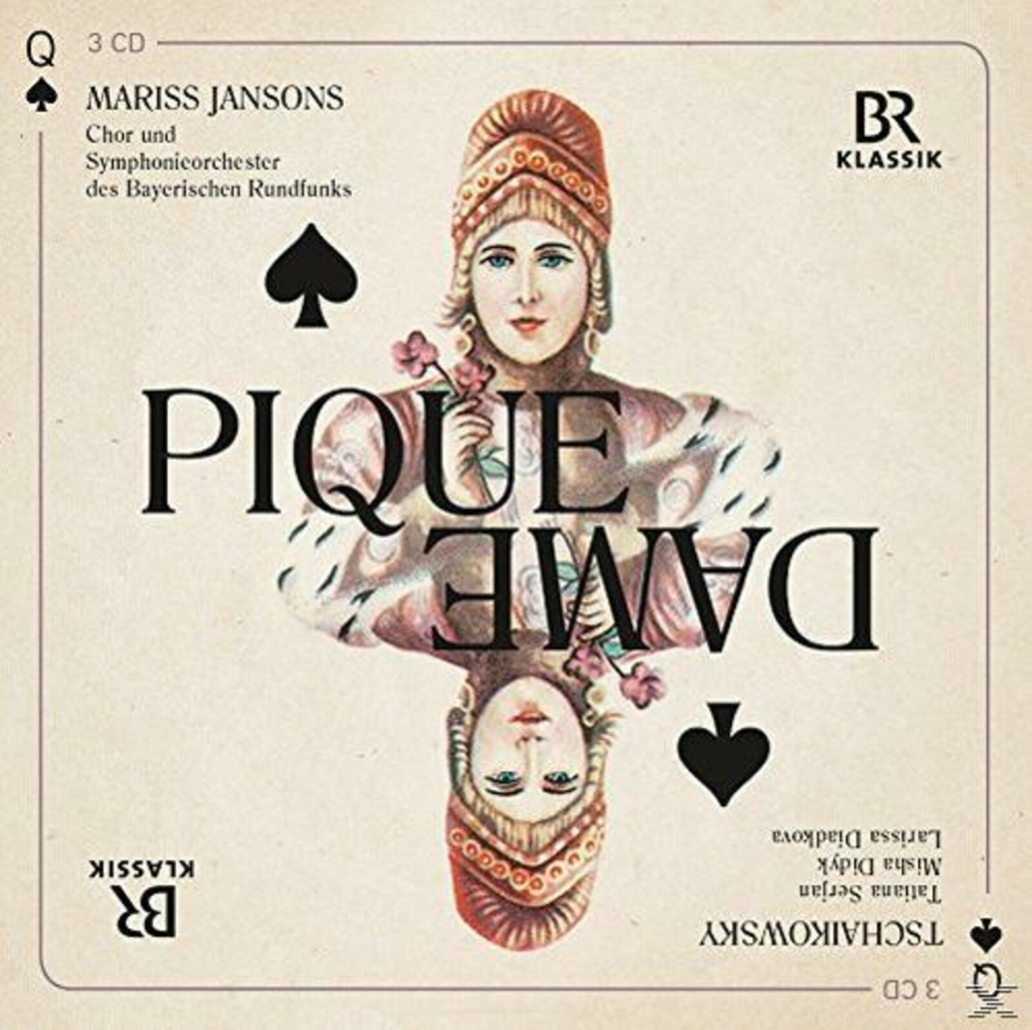 Mariss Jansons & Chor und Orchestra des Bayerischen Rundfunks - Pique Dame (CD)