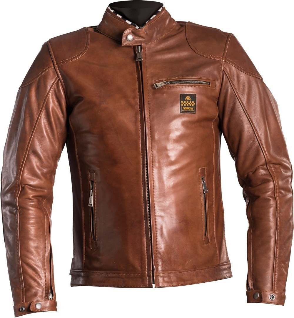 Helston's Blouson Road marron