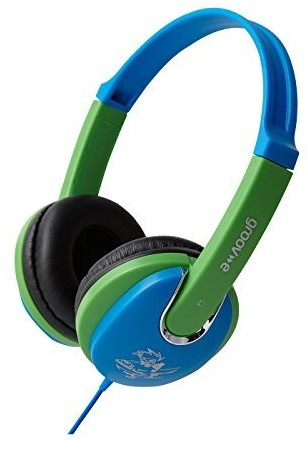 Groov-e Kiddiez Headphones with Volume Limiter Blue Green