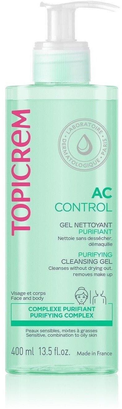 Topicrem Gel nettoyant purifiant AC (400 ml)