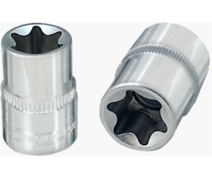 Douille Tournevis KS TOOLS 1/4'' TORX T30 Percé - Chrome Vanadium - Qualité Pro