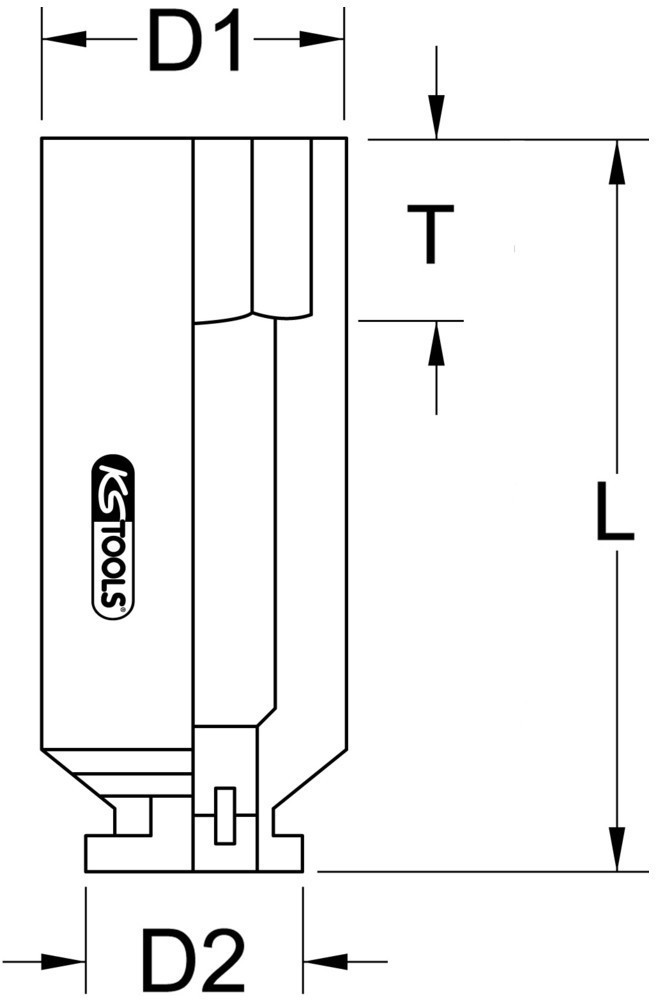 KS Tools 515.2210 - 200 mm
