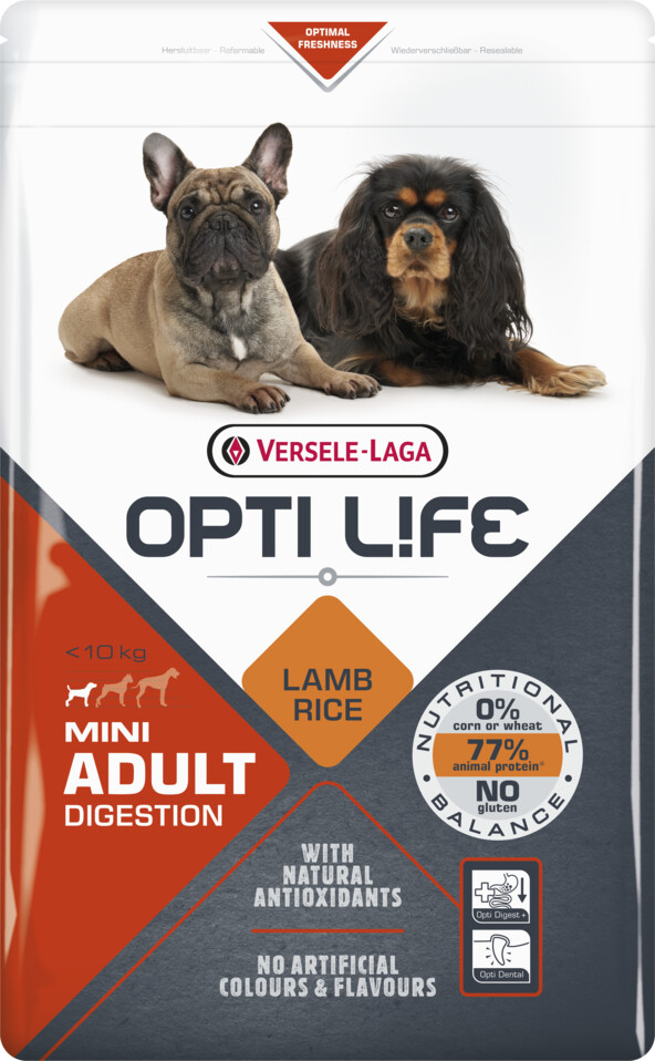 Versele-Laga Opti Life Adult Digestion Mini 7,5kg