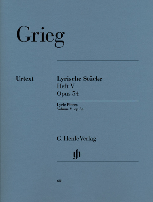 #Henle Verlag Edvard Grieg Lyrische Stücke Heft V, op. 54#